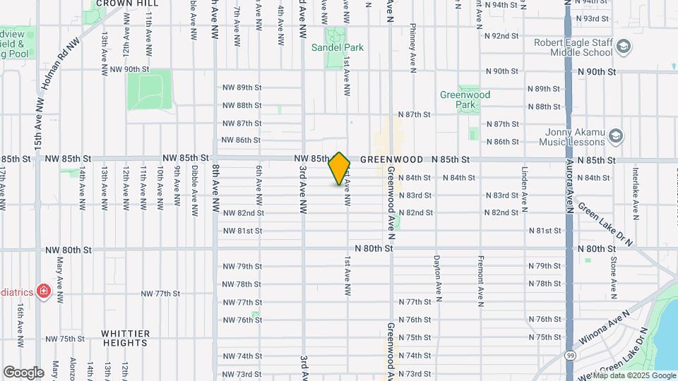 110 NW 83rd St Map and Location Details