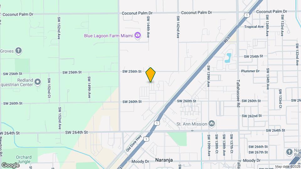 25767 SW 144th Ave Map and Location Details