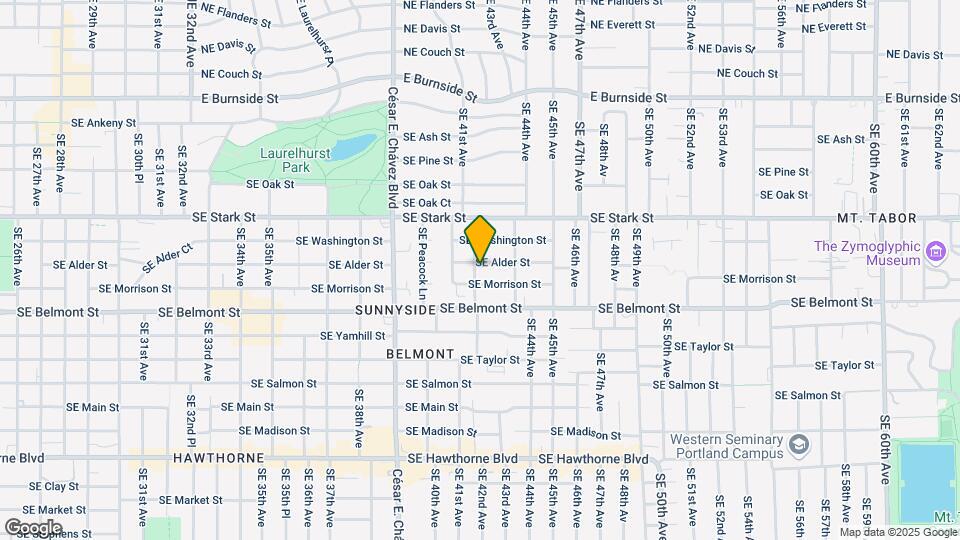 712 SE 42nd Ave Map and Location Details