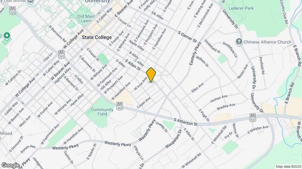 115 Crestmont Ave Map and Location Details