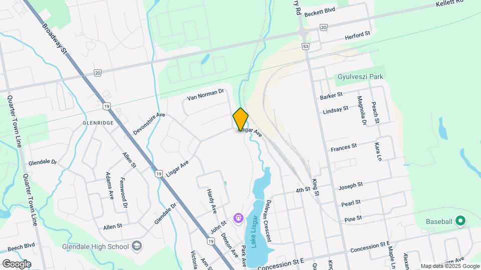 183 Lisgar Map and Location Details