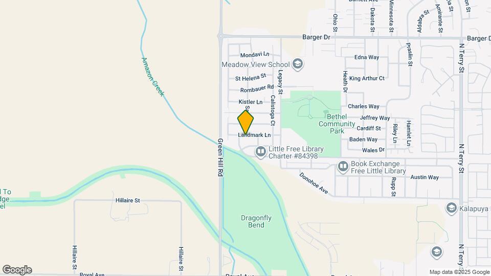 6020 Landmark Ln Map and Location Details
