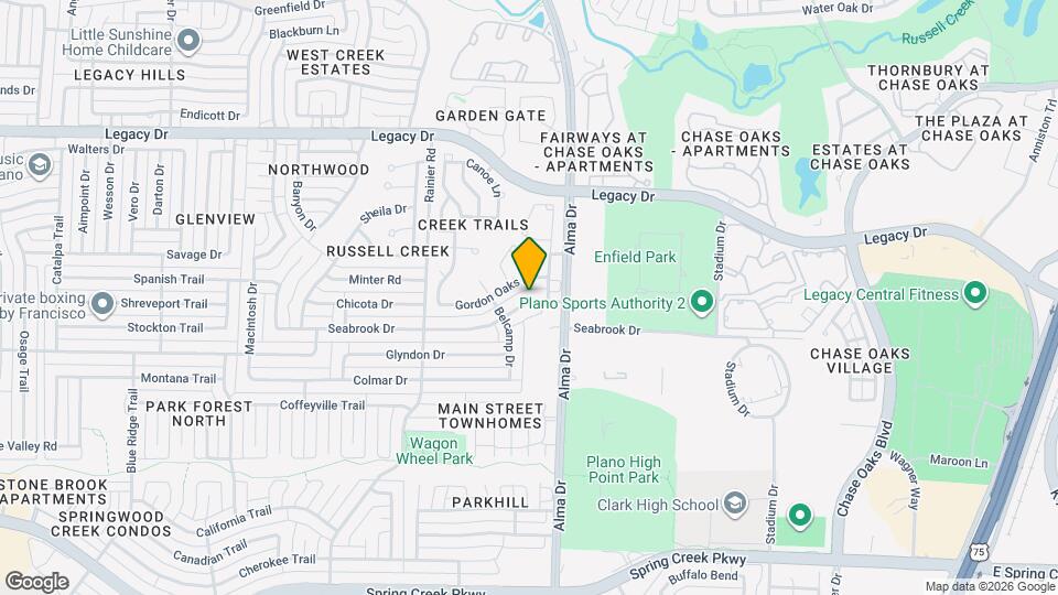 913 Seabrook Dr Map and Location Details