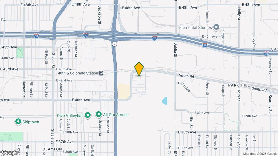 Park Hill Village Map and Location Details