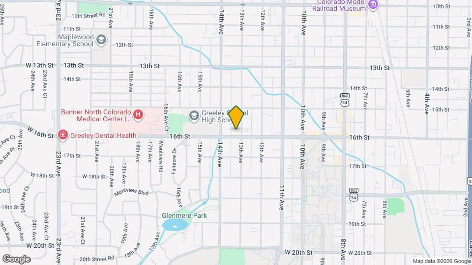 1545 13th Ave, Unit A Mapa y Detalles de la Ubicación