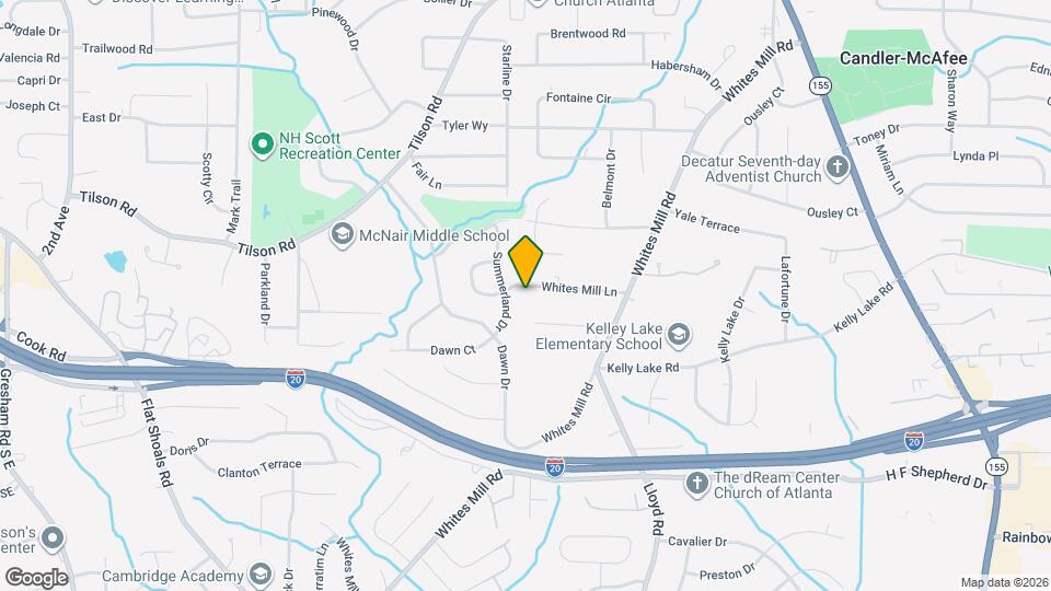 2447 Whites Mill Ln Map and Location Details