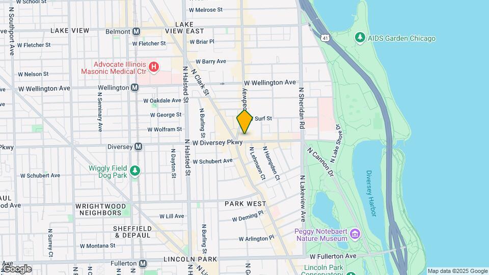 Lincoln Park Plaza Mapa y Detalles de la Ubicación