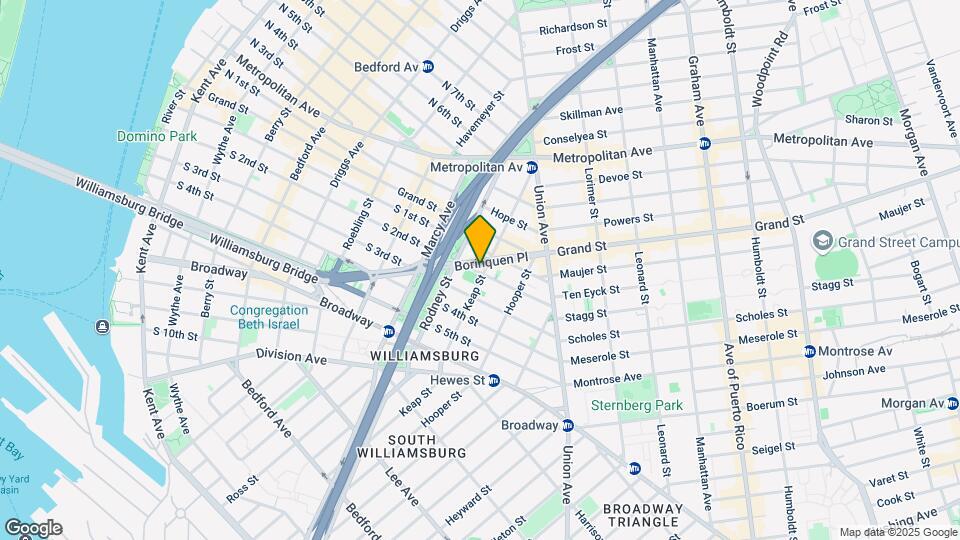 335 S 2nd St Map and Location Details