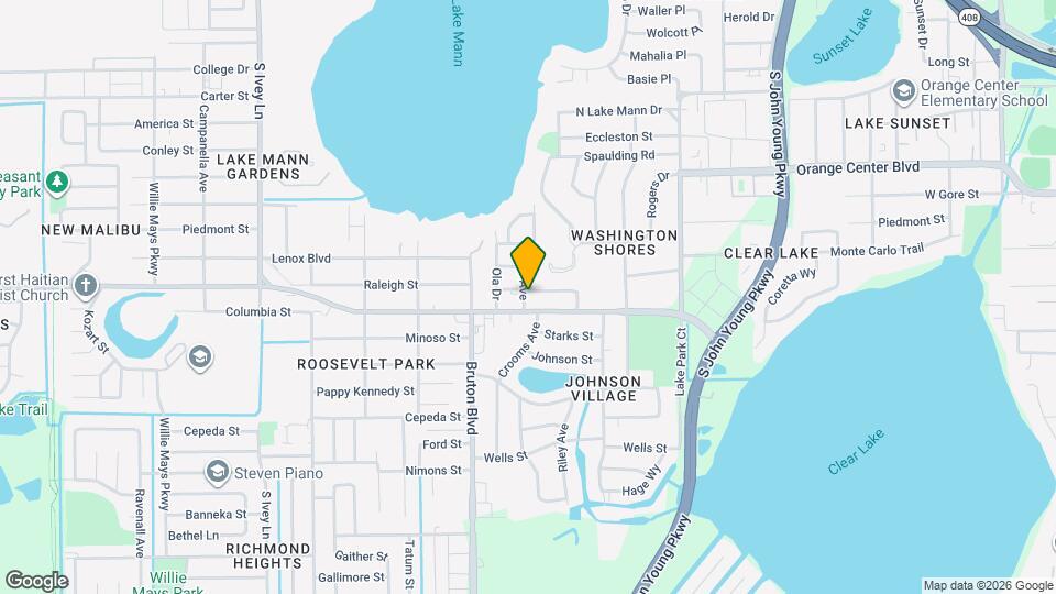 3830 Bunche St, Unit 3830 Bunche Street, Orlando 32805 Mapa y Detalles de la Ubicación