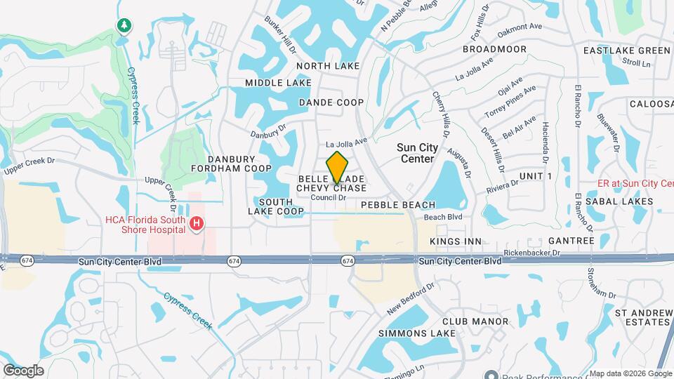 1528 Chevy Chase Dr Map and Location Details