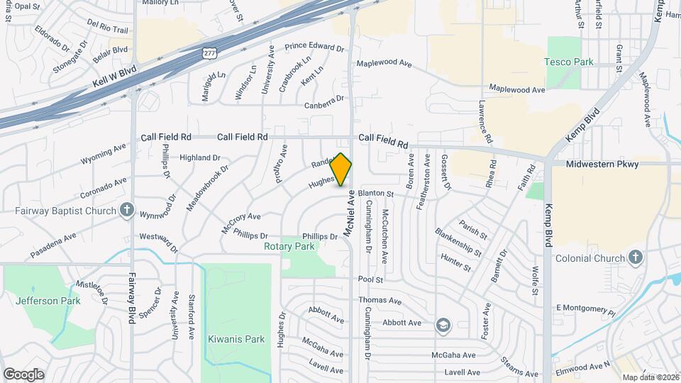 4102 Blanton St Mapa y Detalles de la Ubicación