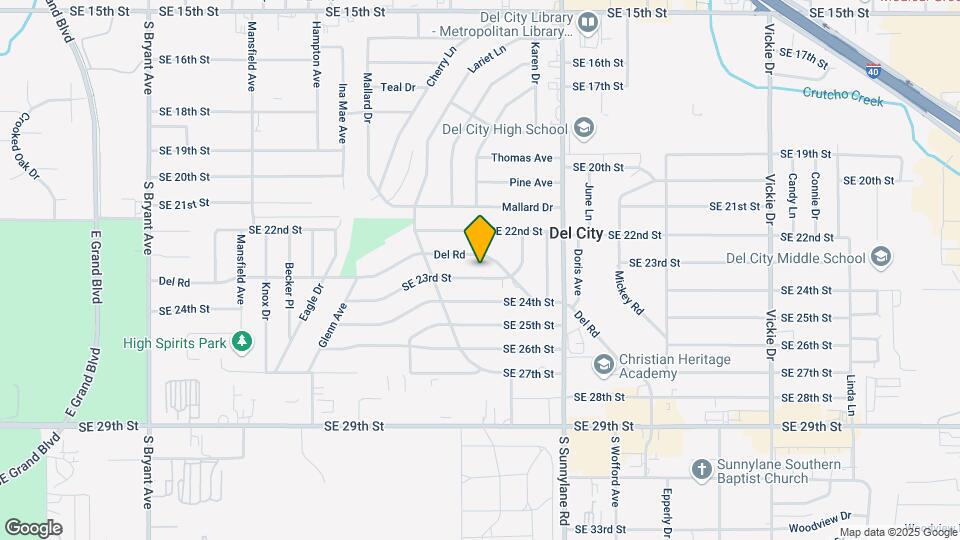 4017 SE 23rd St Map and Location Details