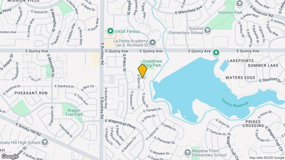 17468 E Rice Cir Map and Location Details