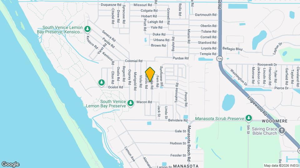 5964 Diana Rd Map and Location Details