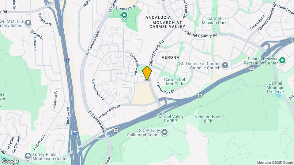 3761 Carmel View Rd Map and Location Details