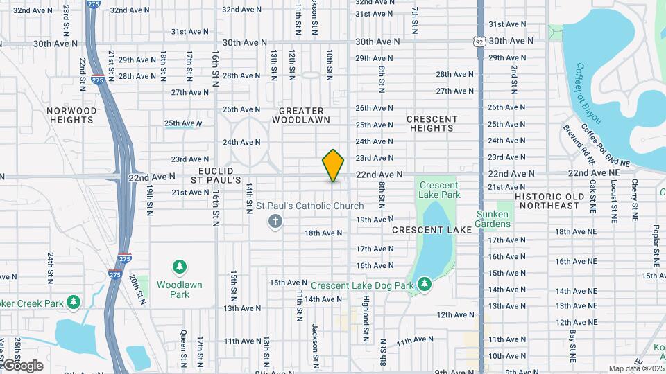 935 21st Ave N Map and Location Details
