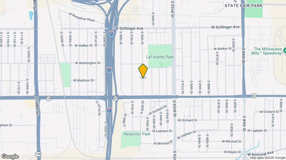 1234 S 96th St Mapa y Detalles de la Ubicación