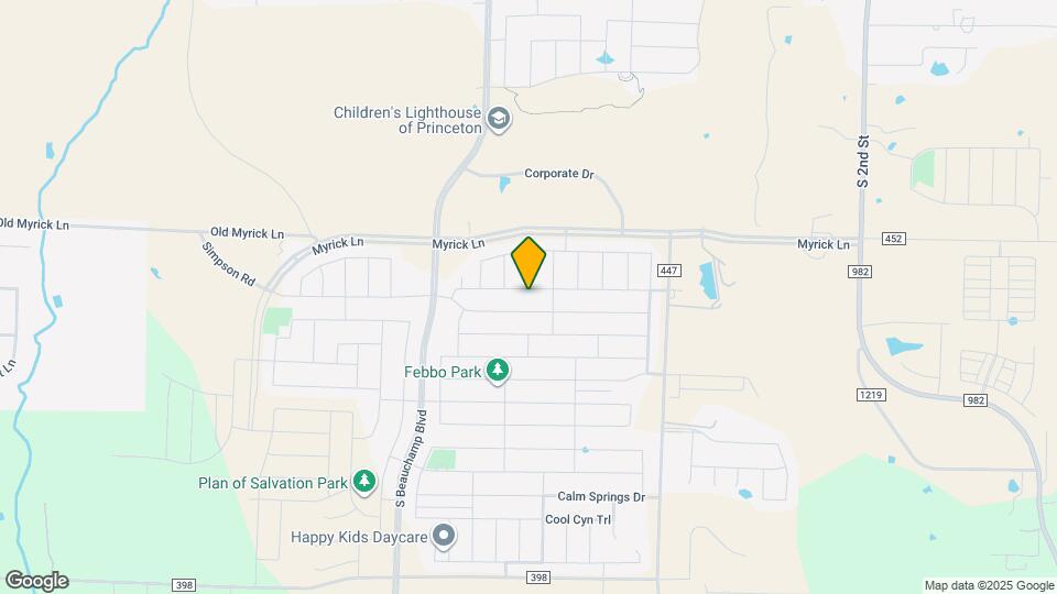 609 Gallop Dr Map and Location Details