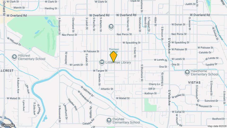 2113 S Owyhee St, Unit SI ID1547104P Map and Location Details