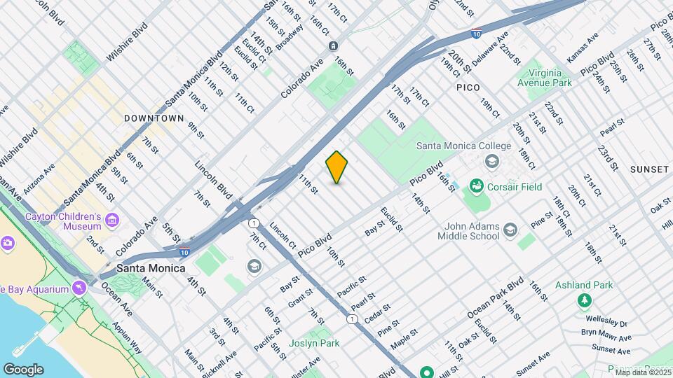 1840 12th St Mapa y Detalles de la Ubicación