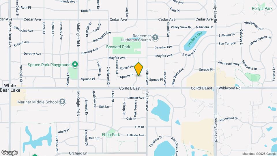 3640 Oak Ter Map and Location Details