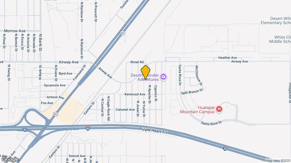 3416 N Yuma St Map and Location Details