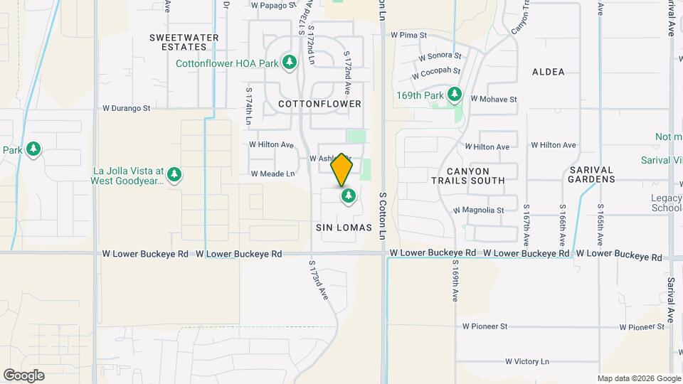17211 W Gibson Ln Map and Location Details