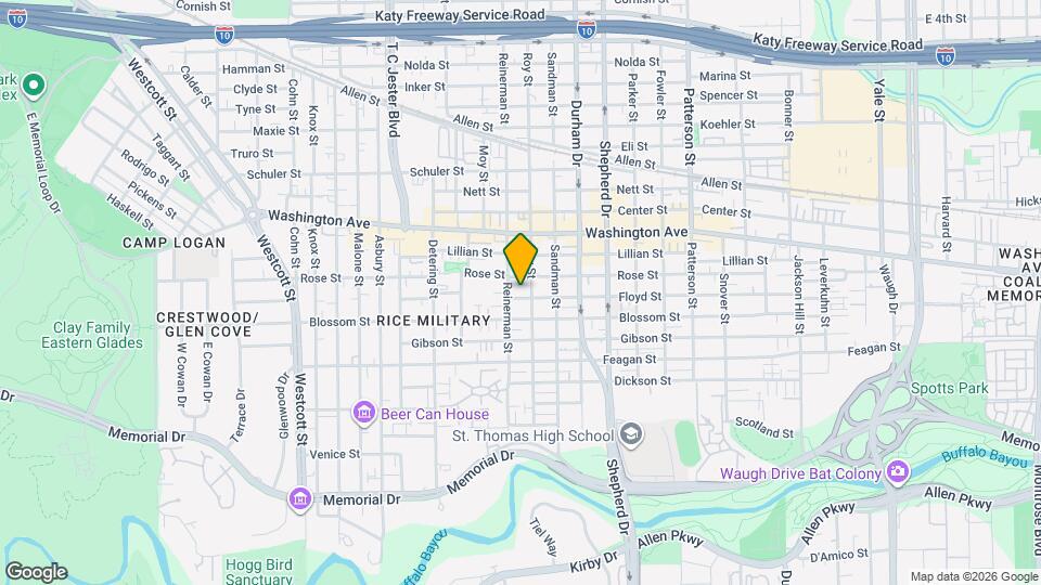 5110 Floyd St Map and Location Details