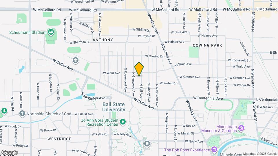 2009 N Ball Ave Map and Location Details