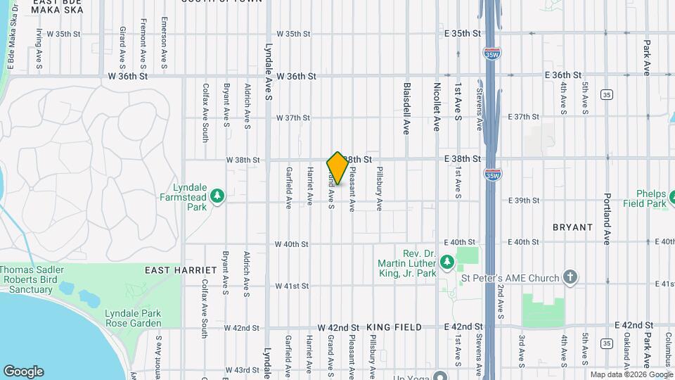 3845 Grand Ave S Map and Location Details