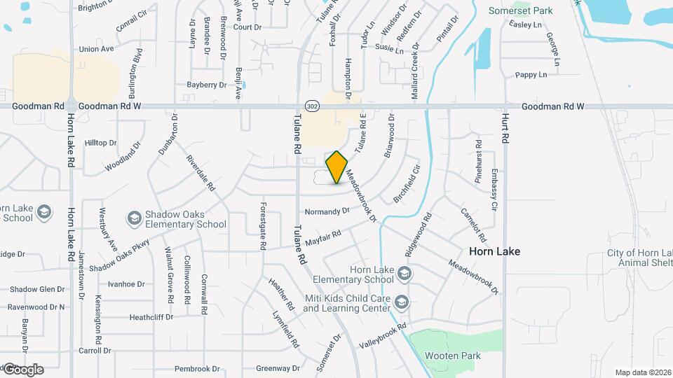 3050 Briarwood Dr Map and Location Details