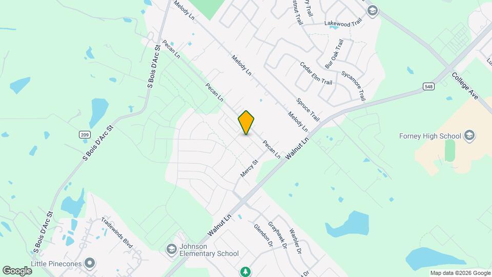 820 Carmen St Map and Location Details