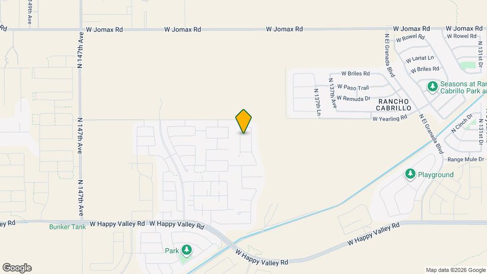 25689 N 140th Ln Map and Location Details