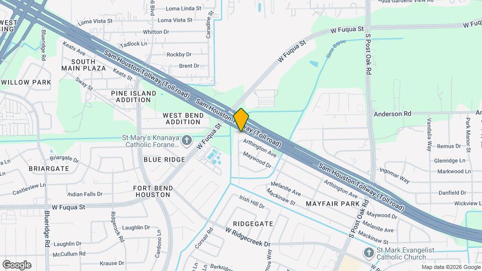 15305 Corsair Rd Mapa y Detalles de la Ubicación