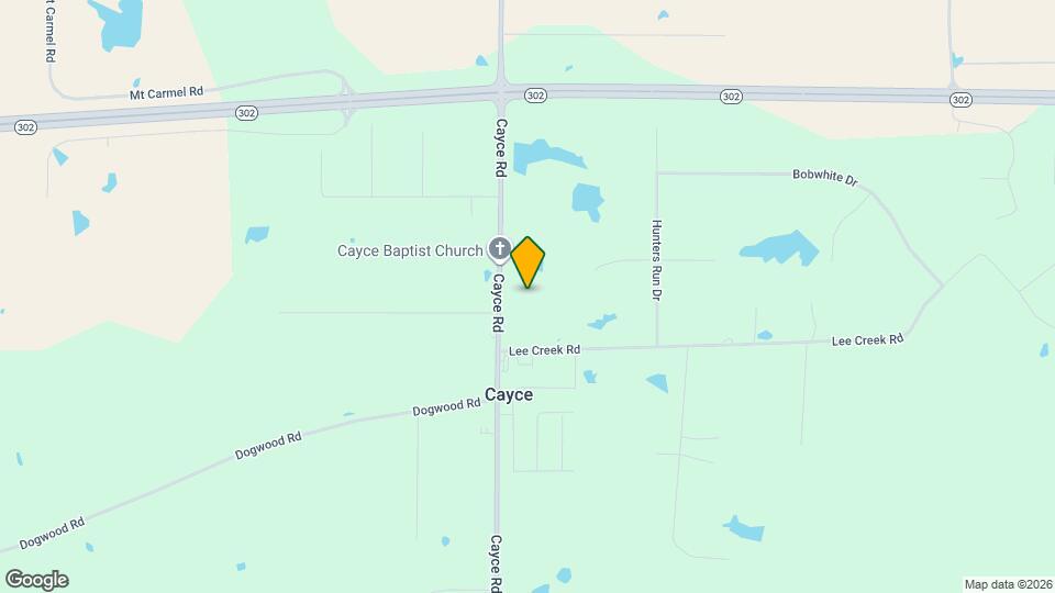 Cayce Highlands Map and Location Details