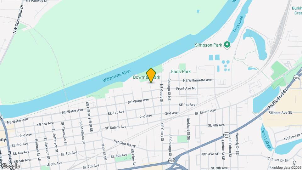 441 NE Denver St Map and Location Details