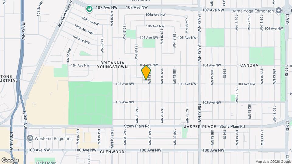 16006-16103 103 Ave NW Map and Location Details