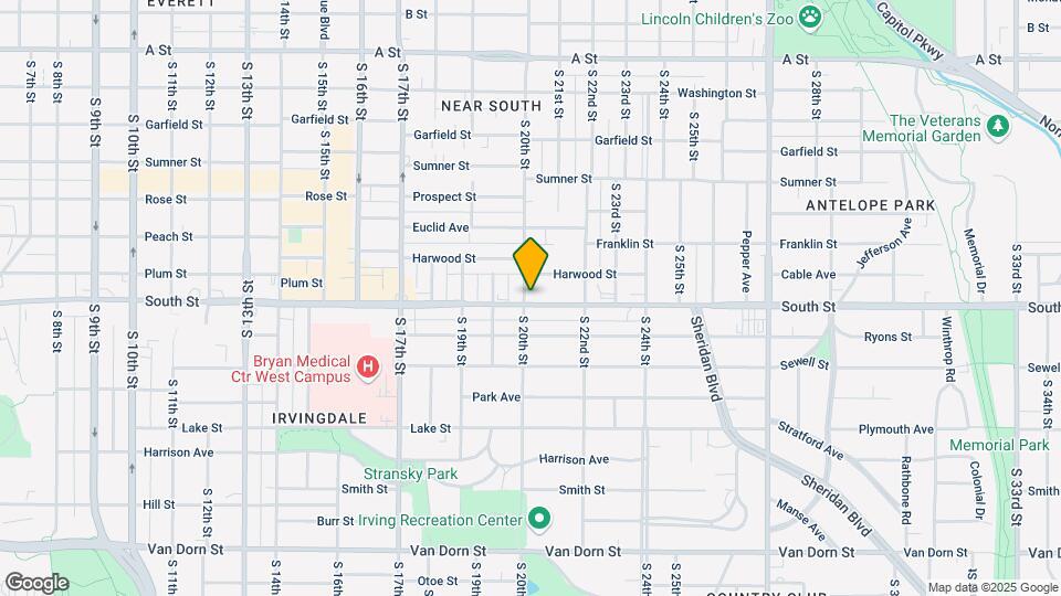 2044-2046 S 20th St Mapa y Detalles de la Ubicación