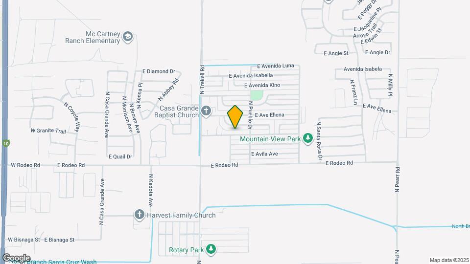 1172 E Cordova Ave Map and Location Details