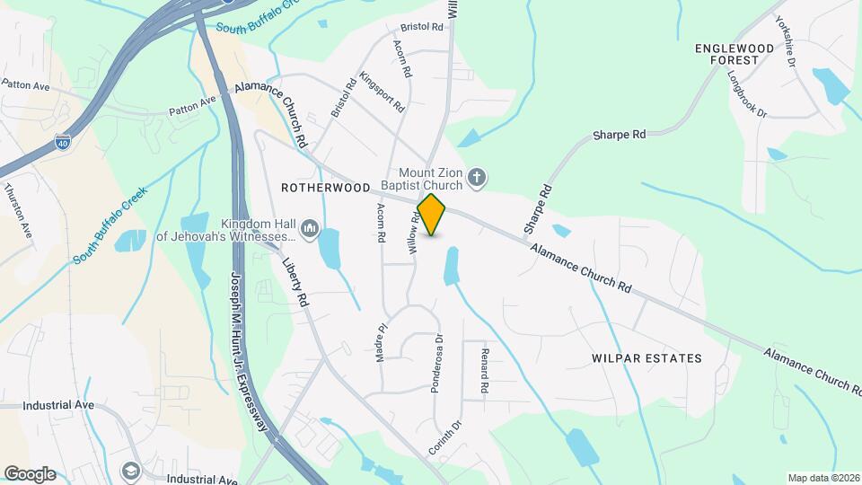 1306 Cartwright Dr Map and Location Details