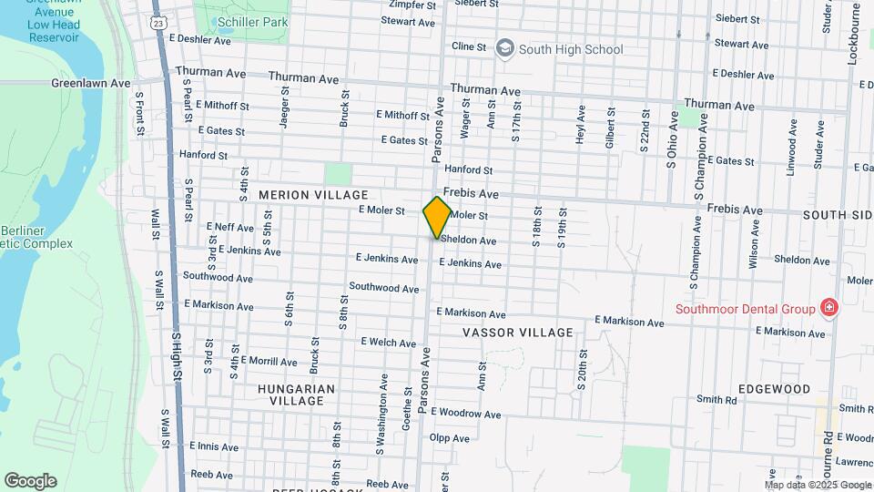 1464-1472 Parsons Ave Map and Location Details