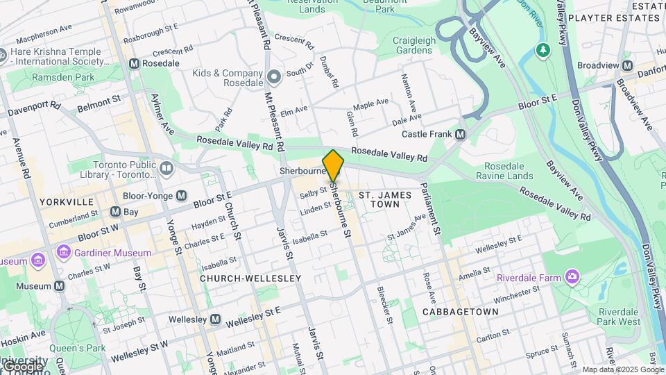 25 Selby St Map and Location Details