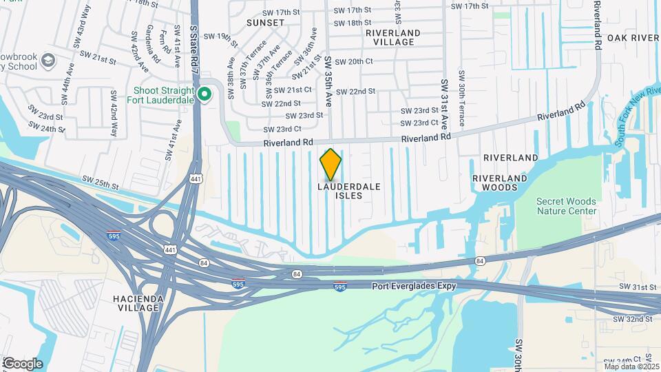 2525 Gulfstream Ln Map and Location Details