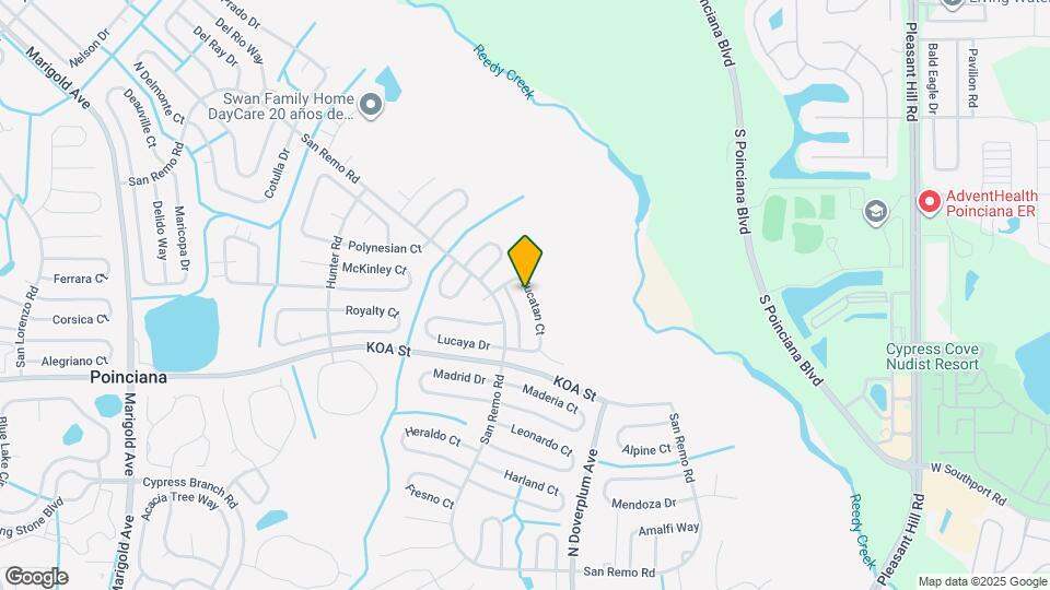 731 Yucatan Ct Map and Location Details