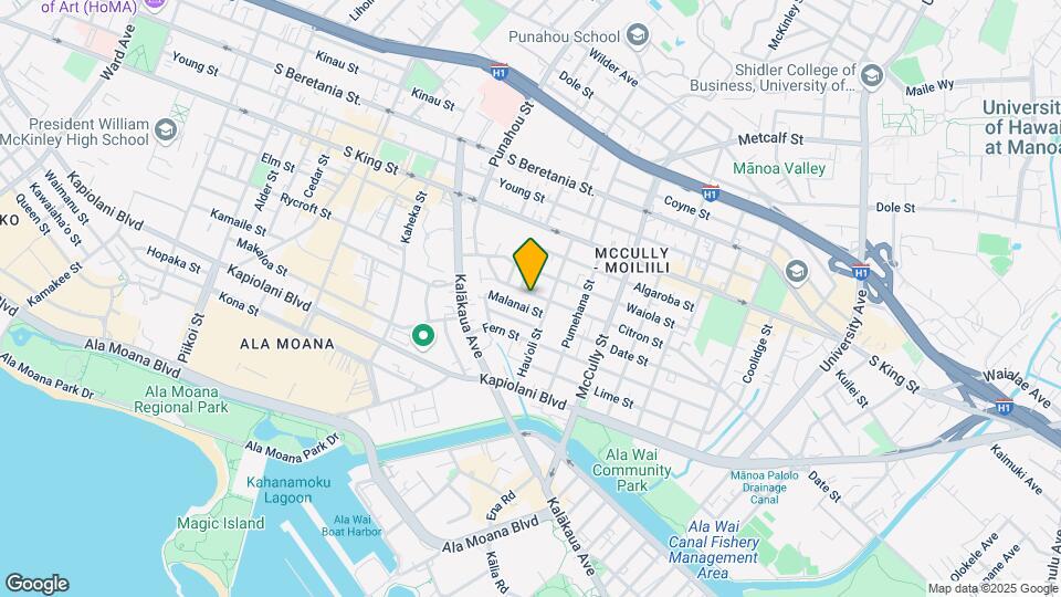 1733 Citron St Map and Location Details