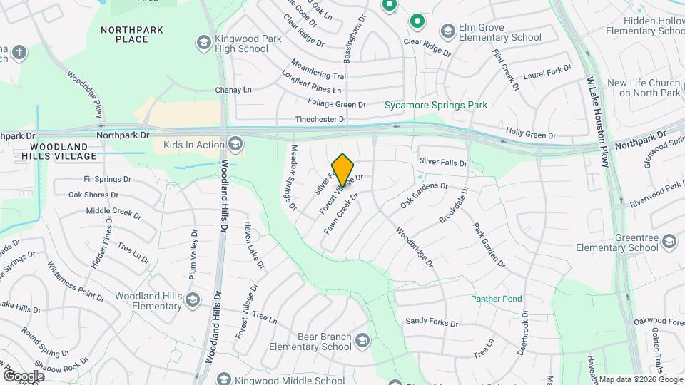 3918 Forest Village Dr Map and Location Details