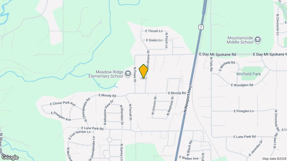 15607 N Sycamore St Map and Location Details