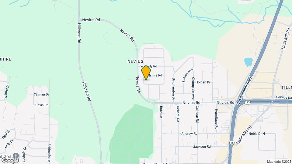 6014 Windy Hill Cir S Map and Location Details