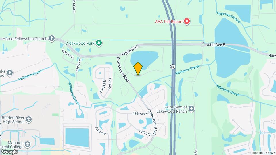 7408 Ridgelake Cir Map and Location Details