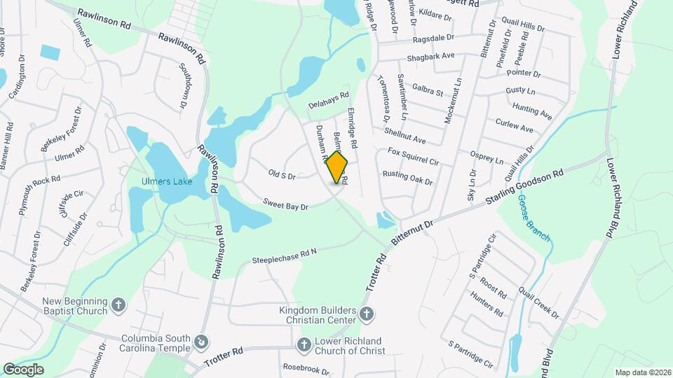 1011 Belmont Grn Rd Map and Location Details